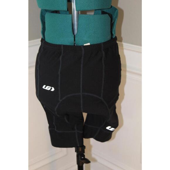 Louis Garneau Padded Cycling Shorts Black Red Chamois Men's XL NWOT - Picture 3 of 8